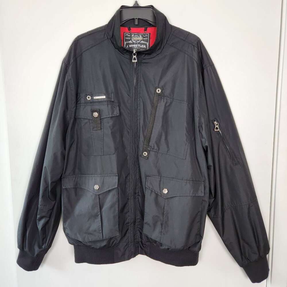 J. Whistler Men's Field Jacket, XXL, Water Resistant, Multiple Pockets, NICE!